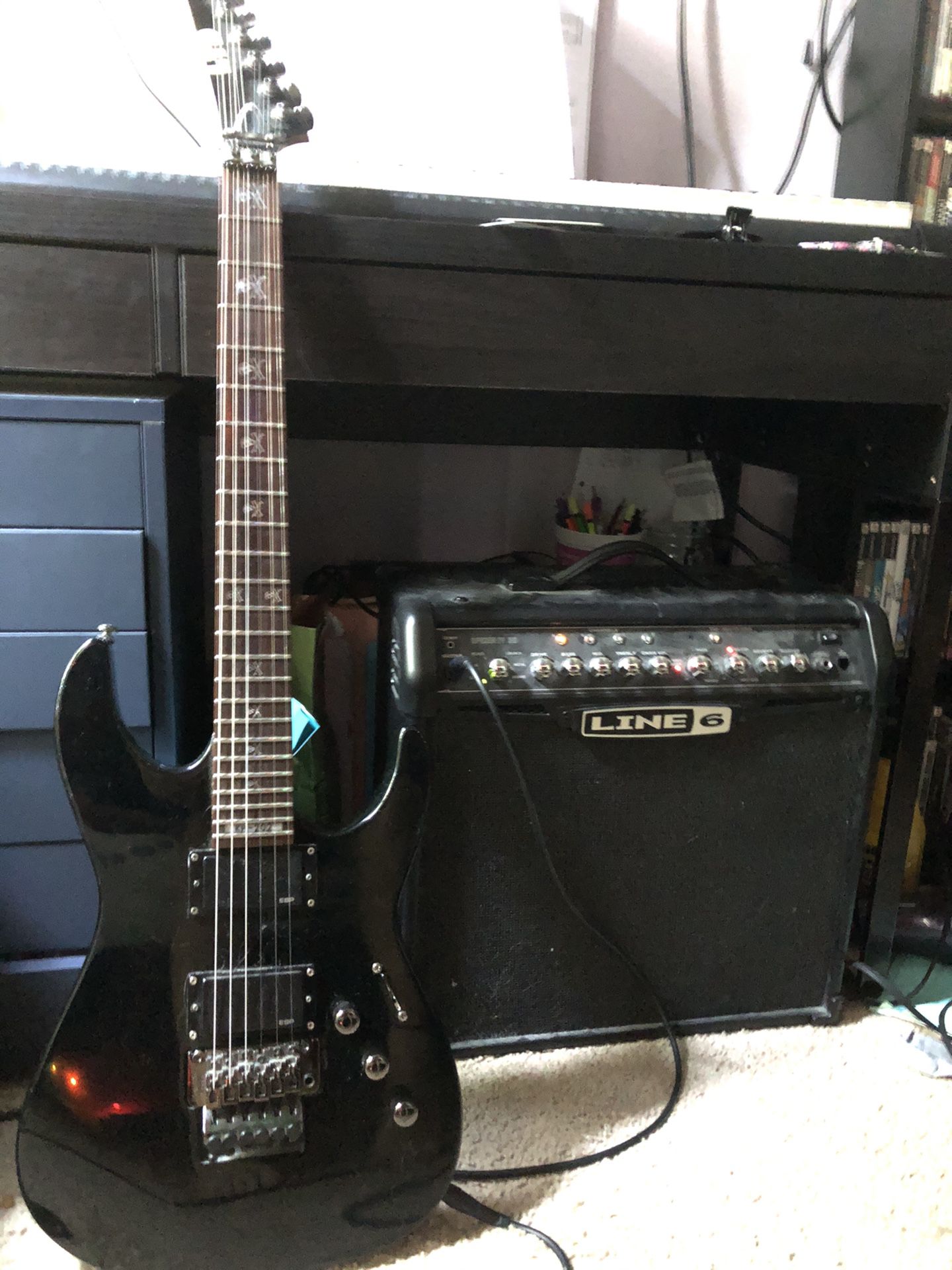 Kirk Hammett signature Electric Guitar, Black