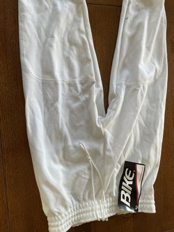 BIKE White Athletic Pants For Youth