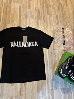 Black Balenciaga Shirt