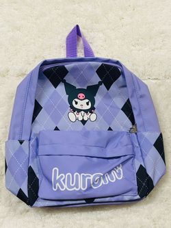 Purple Kuromi Backpack
