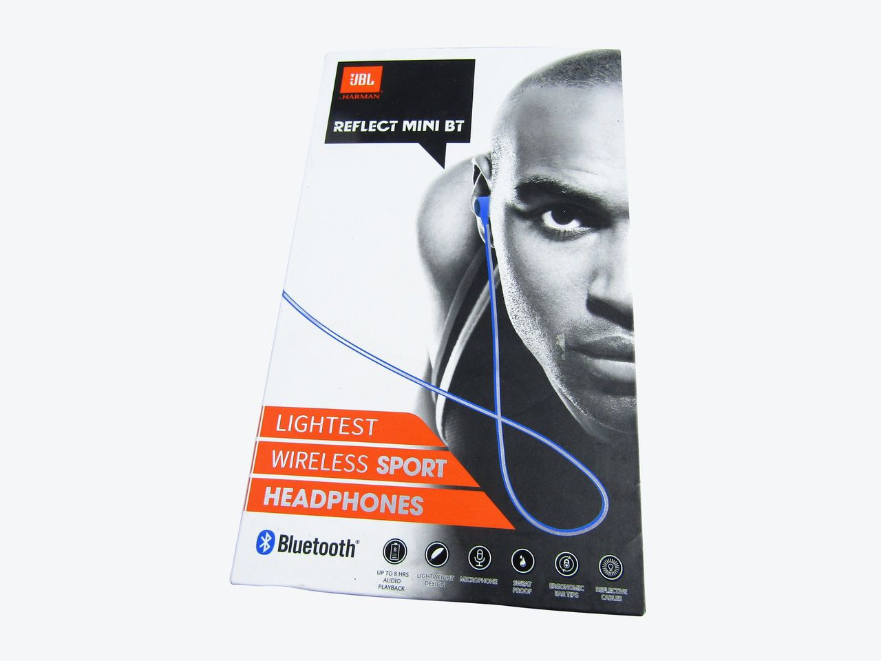 JBL REFLECT MINI BT 2 Wireless Sport Headphones Blue LN