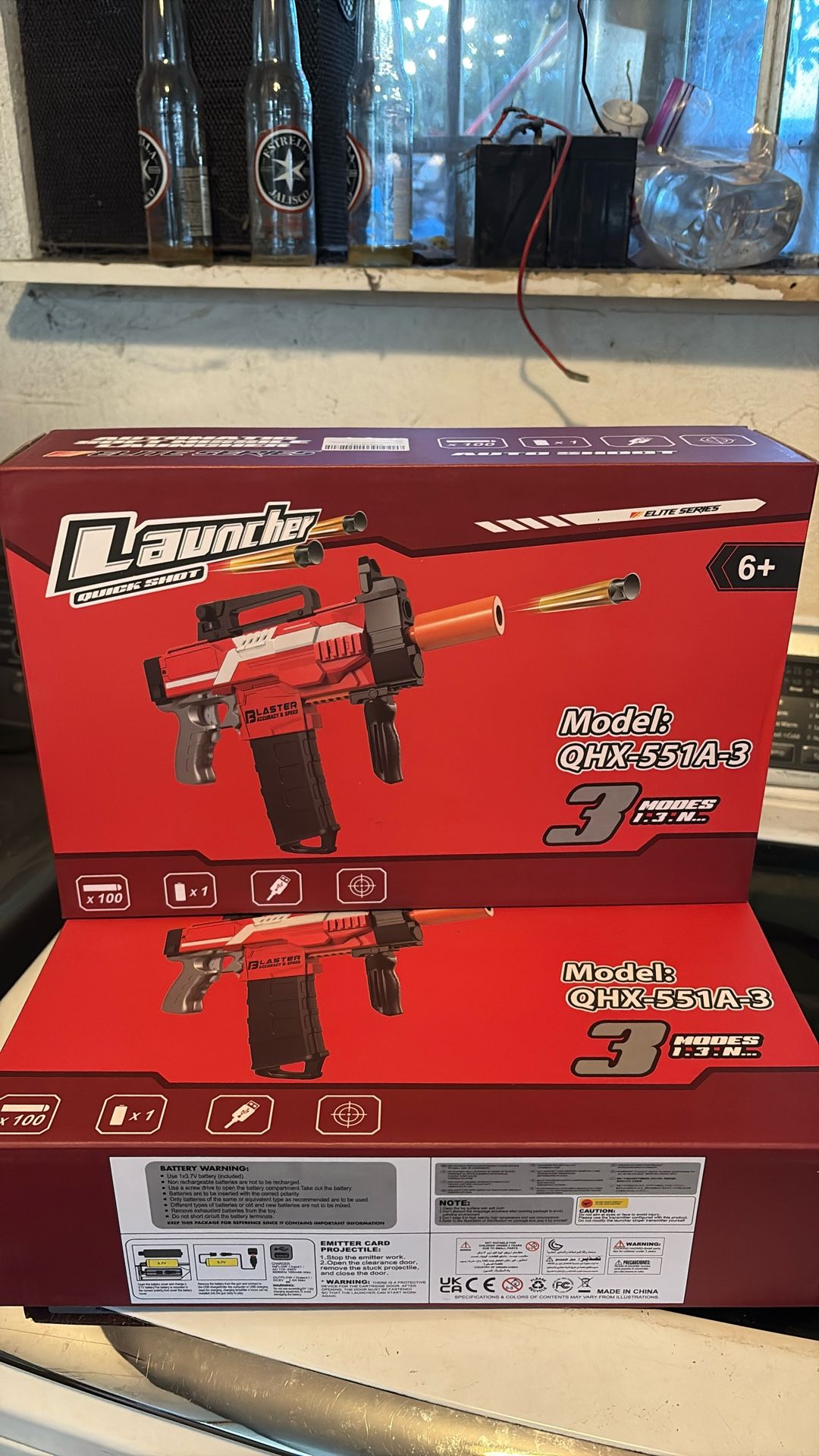 LAUNCHER AUTO SHOOT (PISTOLA)