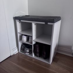 Shoe Rack With Seat