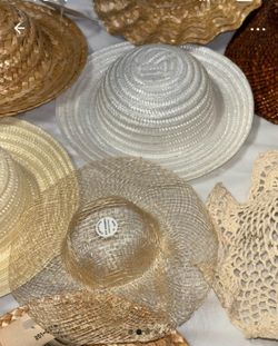 Multi size vintage doll hat lot (28) BRAND NEW
