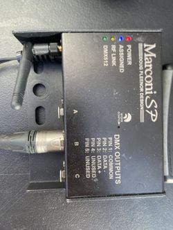 Doug Fleenor MARCONI SP Wireless DMX Receiver with 3 Outputs