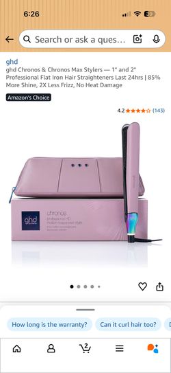 DHD Hair Straighteners