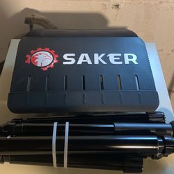 Saker Collapsible Snow Removal & Ice Scraper Extendable Grip Tool