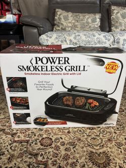 Power Smokeless Indoor Electric Grill