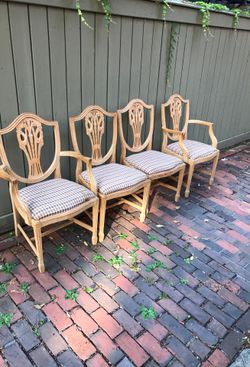 Set of 4 Sheffield style chairs