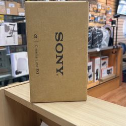 Sony FX3 Cinema Camera