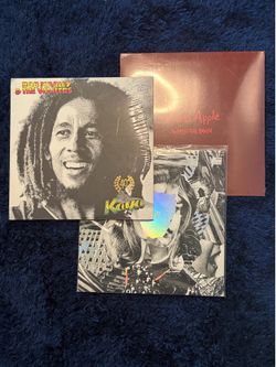 vinyl records — 2 factory sealed, 1 opened. Great condition overall: