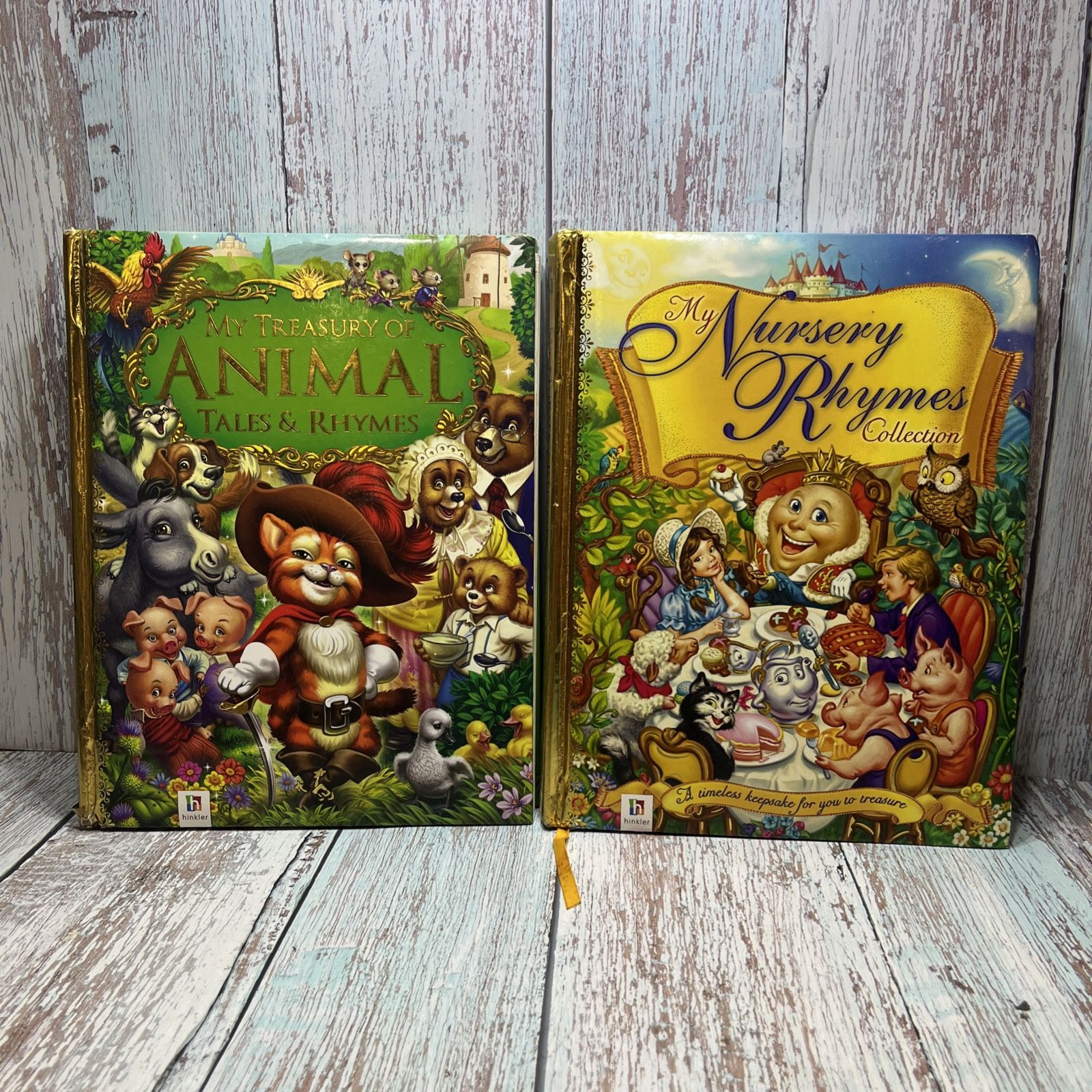 My Treasury of Animal Tales & Nursery Rhymes By Hinkler Books