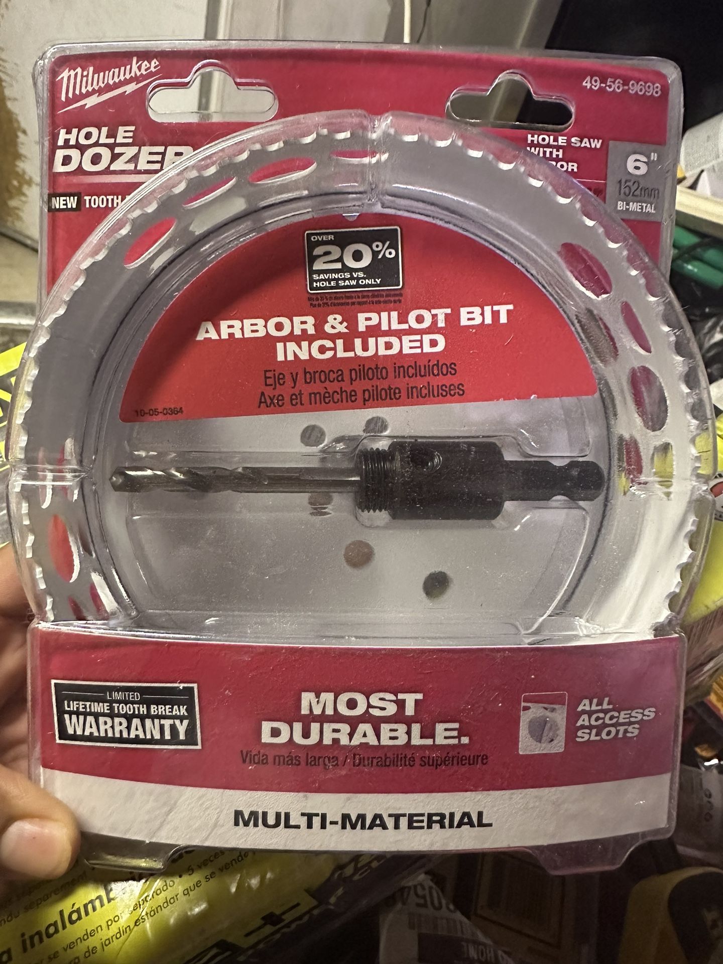 Milwaukee Dozer 6” New