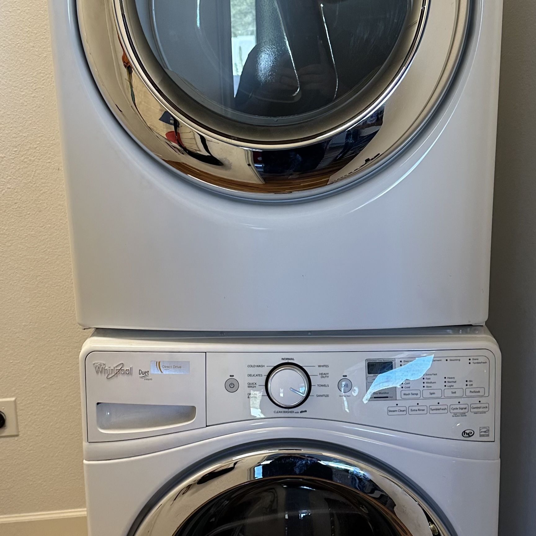 Whirlpool Front Load Washer and Dryer Set