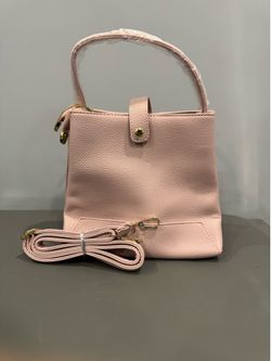 Pink hand bag