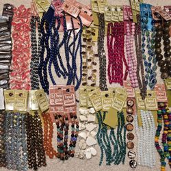 Lot of Assorted Bead Strands (Lot AB)