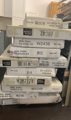 Cabinets $70 and up 50% from regular price