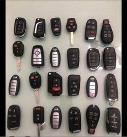 Llaves y controles para carro