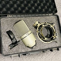 Studio Recording Mic And Interface. 