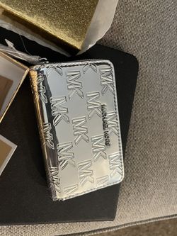 Michael Kors Metallic Silver Wallet