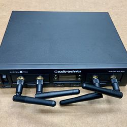 Audio Technica ATW-RC13 Audio Wireless UHF Receiver System 10 Pro Digital 2.4 GHz Microphone System Sound Live Performance Concert Hobby Transmitter