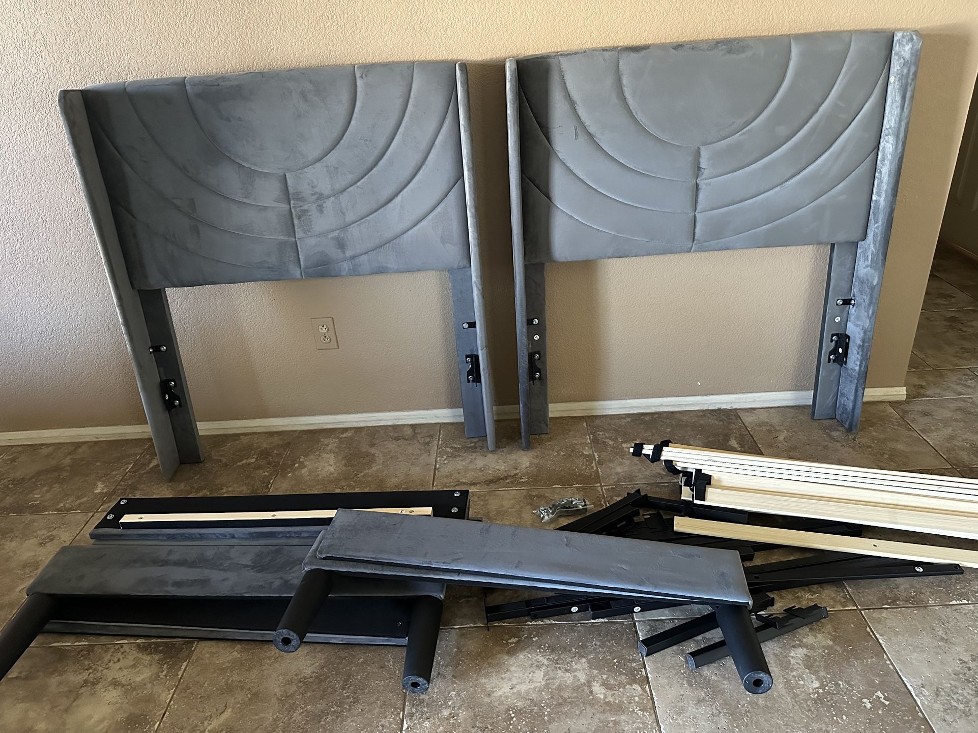 Two (2) Twin Bed Frames - GREAT CONDITION