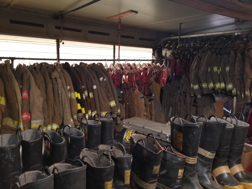 Firefighter Surplus Sale , today only 1p.m.-9p.m.