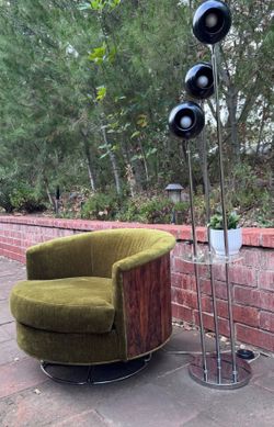 Mid-Century Modern eyeball floor lamp