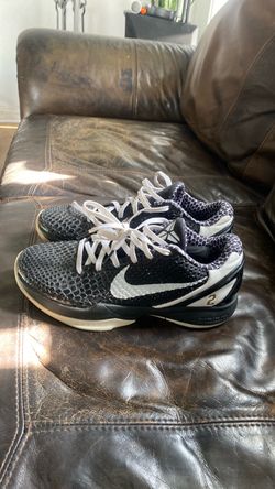 Nike Kobe 6 Black White Sneakers (generic)