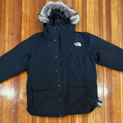 North Face Puffer Faux Fur