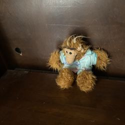 ALF Plush Hand Puppet wearing Hawaiian Shirt