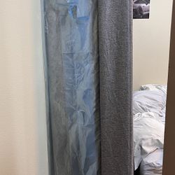 12" King mattress + Bed frame ($200)