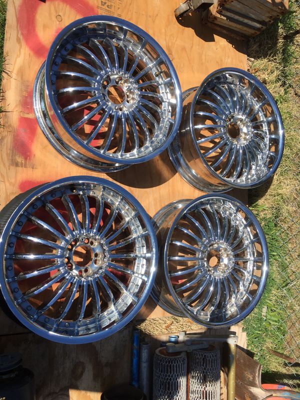 20” universal 5 lug velocity rims for Sale in Chandler, AZ OfferUp
