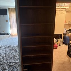 Wood book shelf