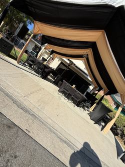 20 X 20 Tarp Draping