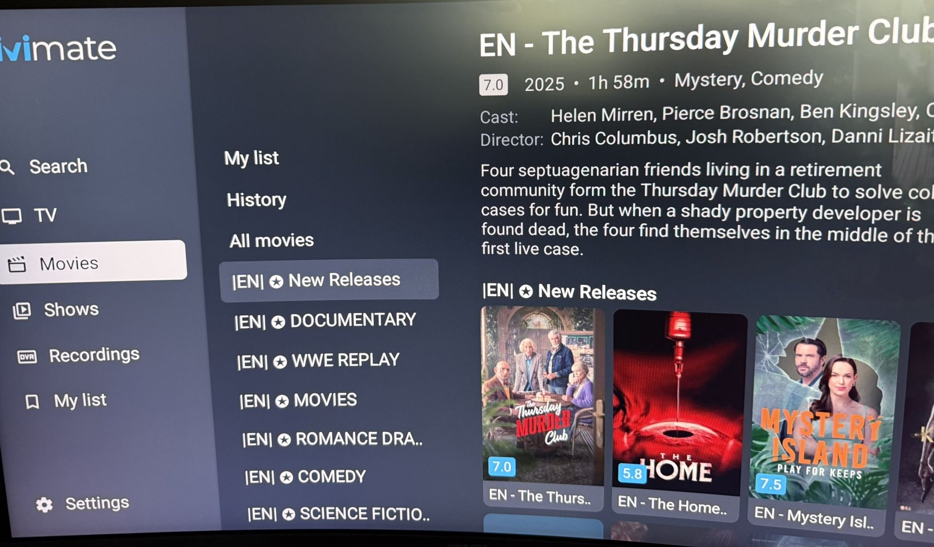 ONN 4K Plus 12 months Live TV VOD PPV Tivimate Google TV 16GB 2GB RAM Voice