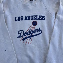 Vintage 80s Dodgers MLB Sweater 