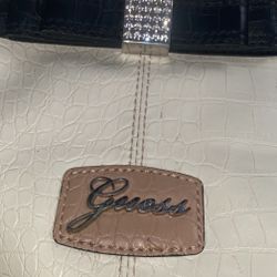 Guess Bag Leopard Bowtie Purse 