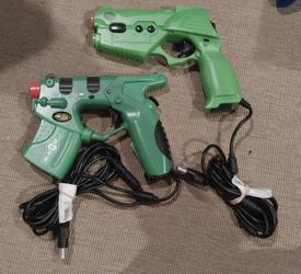 Mad Catz Blaster and Game Elements Gemini Green for original Xbox - Untested
