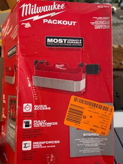 Milwaukee Packout Tool Box Caddy Attachment