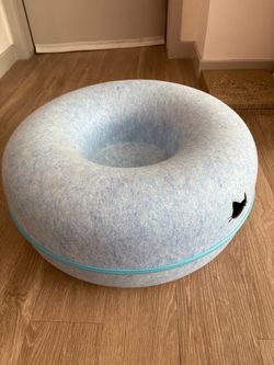 Felt Donut Cat Bed Cave