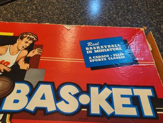 Cadaco Ellis vintage BASKET game