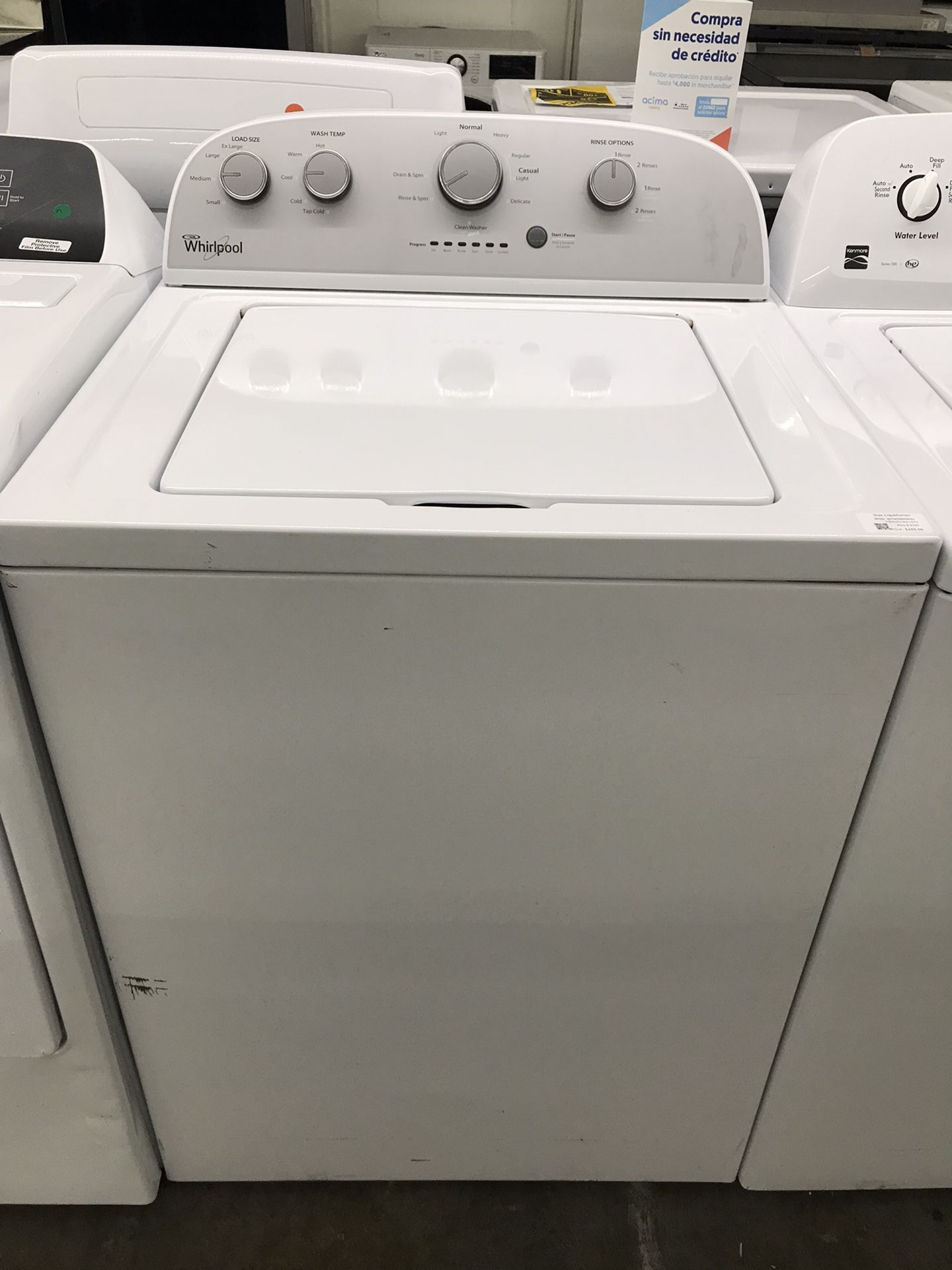Whirlpool Washer