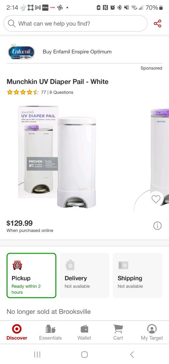 Munchkin Diaper Pail
