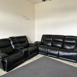 Black Couches