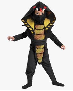 Disguise Cobra Ninja Halloween Costume Size Medium 3T-4T