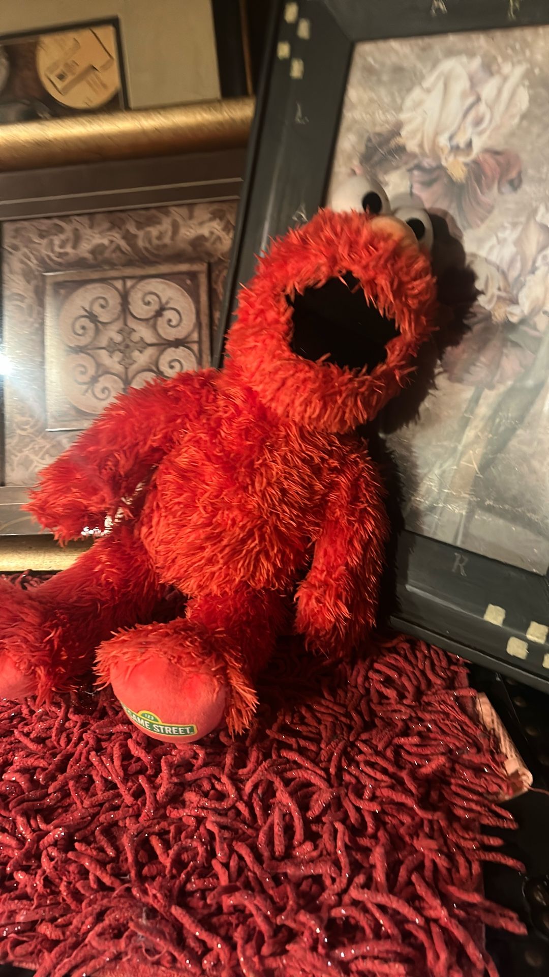 Elmo build a bear