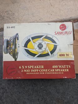 Samurai SA-692 6x9 Car Speakers 400W