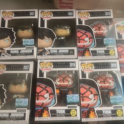 Solo Leveling Funko Pops 