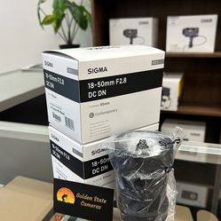 Sigma 18-50mm f/2.8 DC DN Contemporary Lens for Sony E